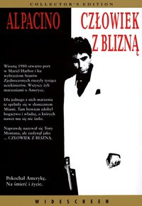 Plakat Filmu Człowiek z blizną (1983)